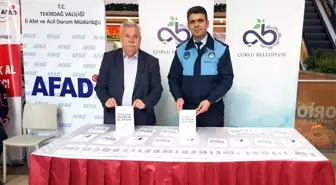 Çorlu Belediyesi ve AFAD deprem konusunda farkındalık oluşturdu