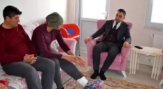 İdlib gazisine baba evinde ziyaret