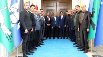 MHP' den Başkan Güder'e ziyaret