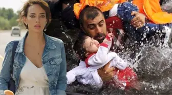 Mülteci çocukların yaşadığı dramı gören oyuncu Seda Bakan, sütten kesildi