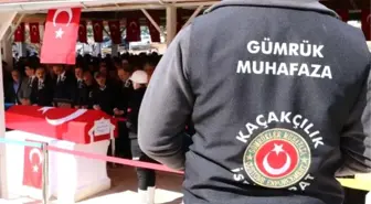 Şehit gümrük müdürlüğü çalışanı, son yolculuğuna uğurlandı