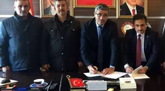 Suşehri Belediyesinde toplu iş sözleşmesi imzaladı