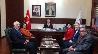 Vali Çakacak Ziraat Mühendisleri Odası Eskişehir Şubesini kabul etti