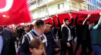 Burdur bucak şehitler için yürüdü