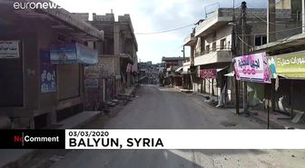 Suriye ordu güçlerinin El Bara kasabasına yaptığı hava saldırıları