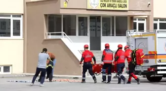 Çankırı'da gerçeğini aratmayan deprem tatbikatı