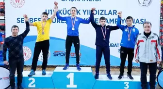 Kağıtsporlu güreşçi Bilal Türkiye şampiyonu oldu