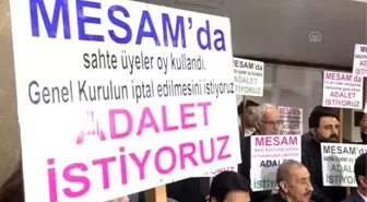 Sanatçılar MESAM'da 'adaletli' çözüm istiyor