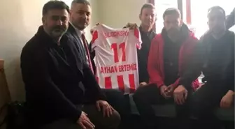 Bilecikspor'dan Bilecikli İdlib gazisine ziyaret