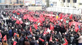 İdlib mazlumlarına destek ve şehadet yürüyüşü