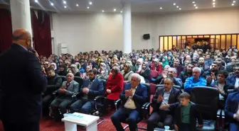 İlahiyatçı yazar Döngeloğlu Bozkır'da Kur'an ve sünnet bütünlüğünü anlattı