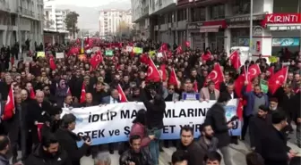 Van'da 'İdlip Mazlumlarına Destek ve Şahadet Yürüyüşü'