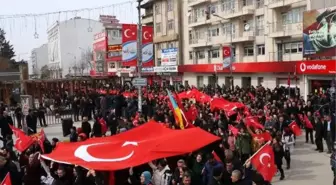 Van, İdlib şehitleri için tek yürek oldu