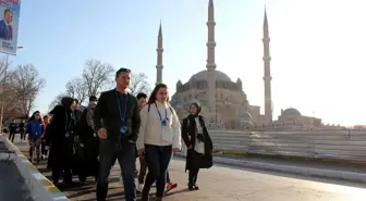 Eski payitaht Edirne'nin tarihi noktalarını 'adım adım' gezdiler