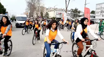 Pedallar bu kez kadınlar için çevrildi