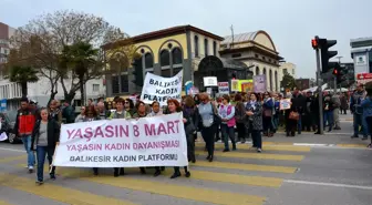 Balıkesir'de Dünya Kadınlar Günü etkinlikleri