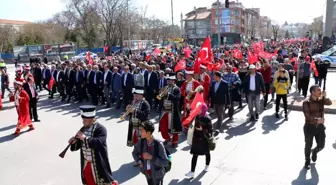 Konya'da şehitler için yürüdüler