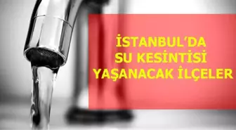 9 Mart Pazartesi İstanbul'da su kesintisi yaşanacak ilçeler! İstanbul'da sular ne zaman gelecek?