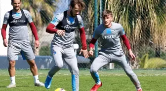 Trabzonspor'da Pereira ve Hosseini takımla çalıştı