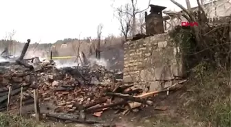 KASTAMONU-İnebolu'da ahşap ev kül oldu 1 ölü, 1 yaralı