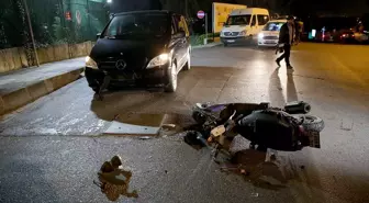 Sarıyer'de trafik kazası: 1 yaralı