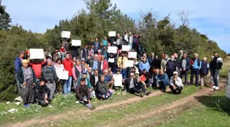 Olympos halkı badem projesine karşı çıktı