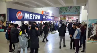 Üniversite öğrencileri terminallerde yoğunluk oluşturdu