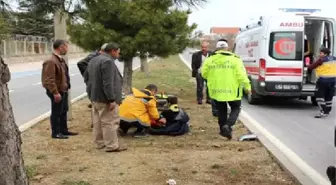 Cipe çarpan motosikletteki Mevlüt öldü, 2 arkadaşı yaralı