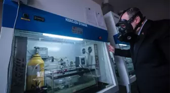 Bakan Varank maske fabrikasını ziyaret etti Açıklaması