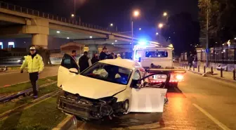 İzmir'de trafik kazası: 4 yaralı