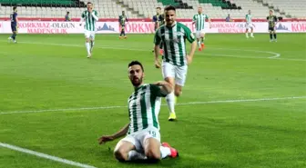 Süper Lig: Konyaspor: 1 - Fenerbahçe: 0 (İlk yarı)