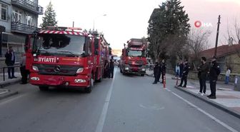 Uşak'ta yetiştirme yurdunda yangın
