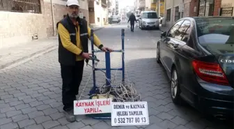 (Özel) Sokakları gezip hayatını 'kaynatarak' kazanıyor