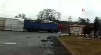 Türkgözü sınır kapısında virüs tedbirleri en üst seviyede uygulanıyor