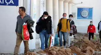 Yunan adasında mahsur kalan vatandaşlar Türkiye'ye ulaştı