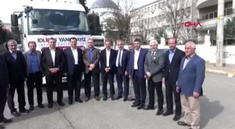 Adıyaman'dan İdlib'e 4 Tır yardım gönderildi