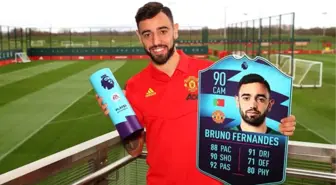 Premier Lig'de ayın oyuncusu Bruno Fernandes