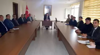 Arguvan'da korona virüs toplantısı yapıldı