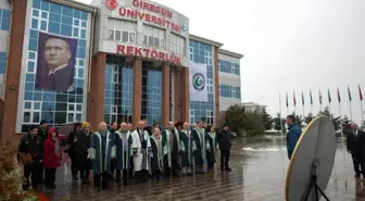 Giresun Üniversitesi'nin 14. yıldönümü sade bir törenle kutlandı