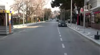 Bağdat Caddesi sessizliğe büründü, kafeler kepenk kapattı