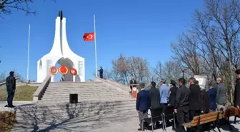 Cevizdere Şehitliği'nde 18 Mart Çanakkale Zaferi töreni