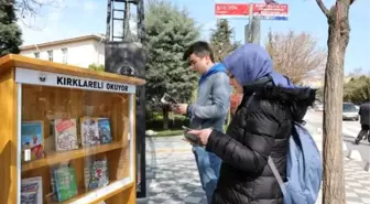 Kırklareli'de, altın ödüllü 'Panik yapma kitap oku' etkinliği