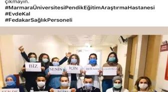 Sağlık çalışanlarından vatandaşlara evinizden çıkmayın uyarısı