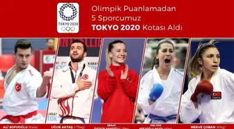 5 milli karateci, olimpik puanlama ile Tokyo kotası aldı