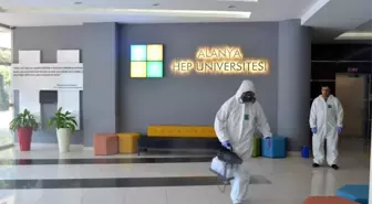 Alanya HEP'te Korona virüs önlemi