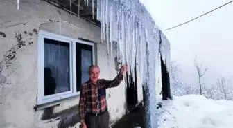 Ordu'da köy ve mahalle yolları, kardan kapandı