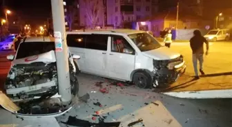 Aksaray'da trafik kazası: 4 yaralı