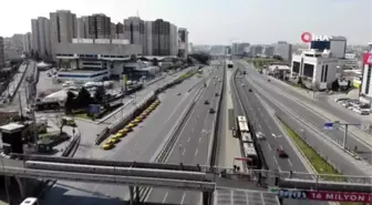 İstanbul'da trafik yoğunluğu tarihi değeri gördü