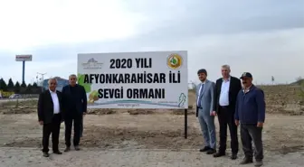 Afyonkarahisar OSB'de ağaçlandırma çalışmaları