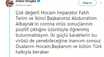 Drogba'dan Fatih Terim'e geçmiş olsun mesajı